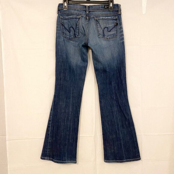 Citizens of Humanity Jeans Ingrid # 002 Low Waist Flare Stretch size 28 (5-6) - Picture 4 of 10